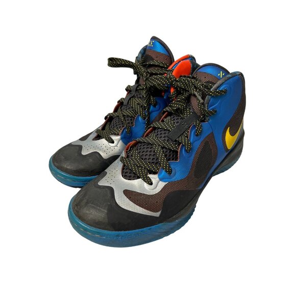 Nike Zoom Hyperfranchise XD Mens Size 9 Blue Gray Basketball Shoes Sneakers - Picture 3 of 12